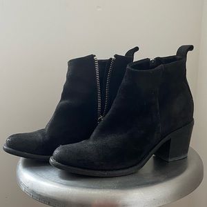 Diesel Suede Ankle Boot
